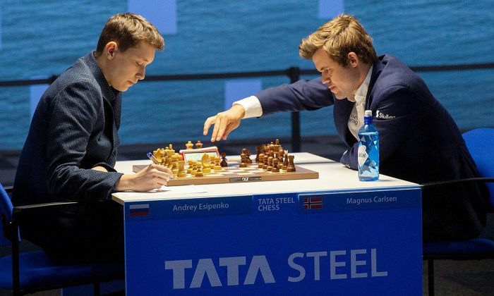 Andrey Esipenko gây bất ngờ lớn tại Tata Steel Masters 2021, hạ gục vua cờ Magnus Carlsen