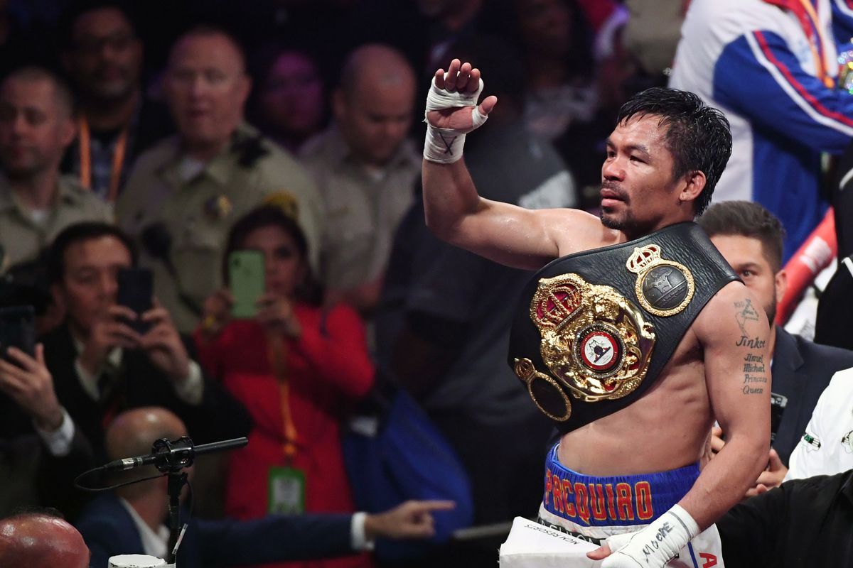 Đại dịch Covid-19 khiến Manny Pacquiao bị tước đai vô địch WBA