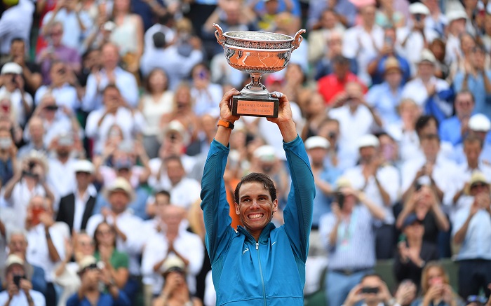 Nadal đã 13 lần vô địch đơn nam Roland Garros