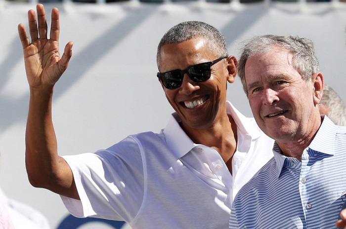 Cựu Tổng thống Mỹ Barack Obama và Tổng thống đương nhiệm Joe Biden đều là những người mê golf