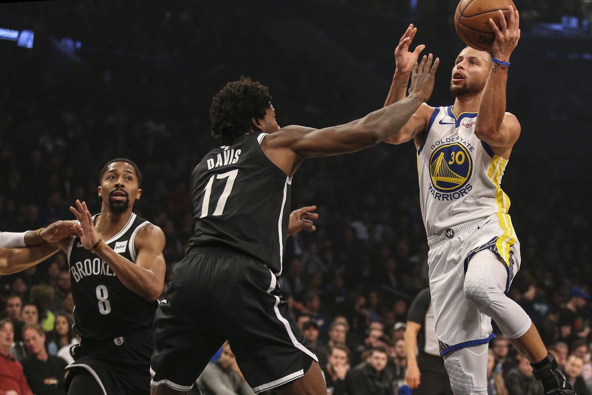 NBA: Brooklyn Nets thắng Golden State Warriors với cách biệt lớn