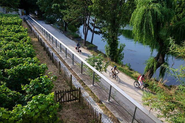 La Seine à Vélo đi xuyên qua 7 khu vực 